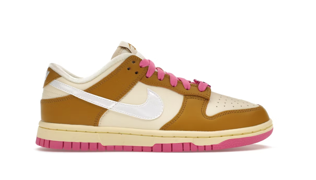 Nike Dunk Low Just Do it Bronzine Pink W