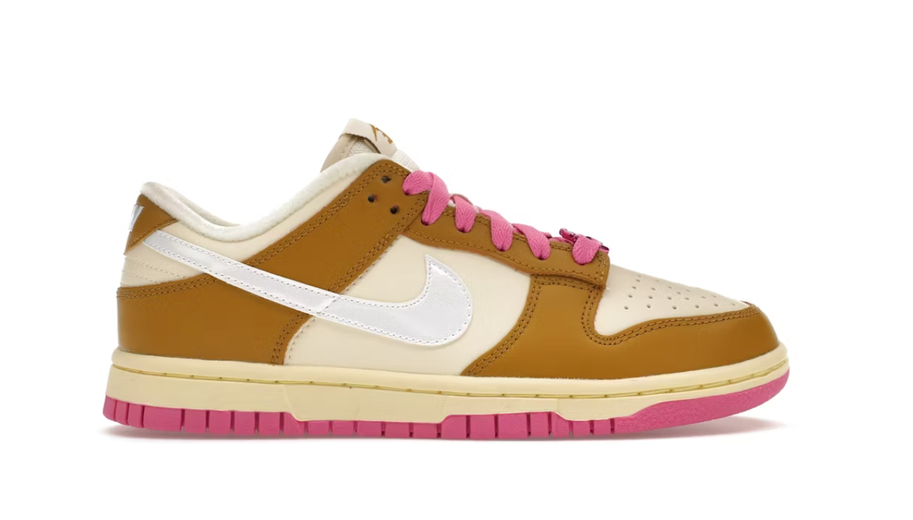Nike Dunk Low Just Do It "Bronzine Pink" Women's