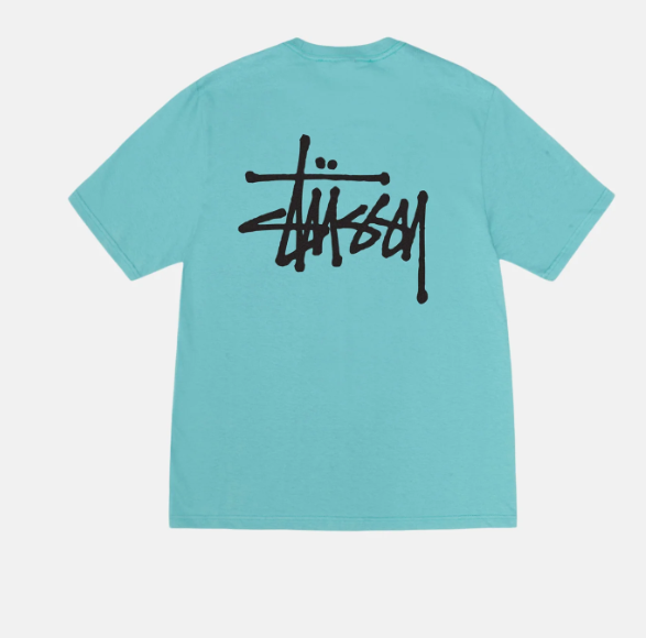 Stussy "Basic" T-shirt Ocean