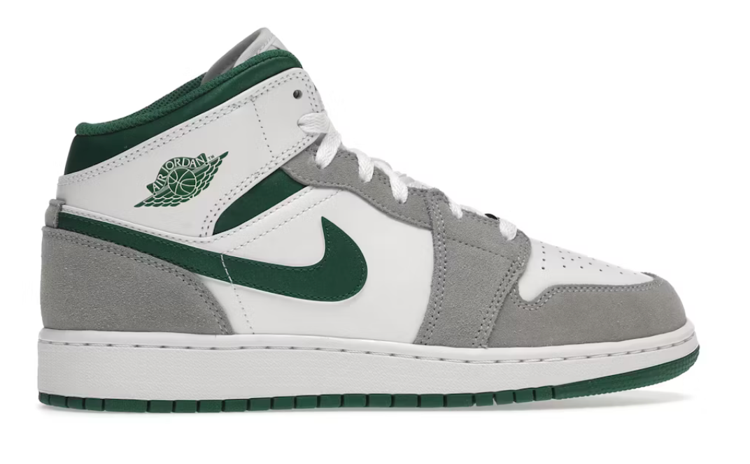 Jordan 1 Mid "Pine Smoke Grey"