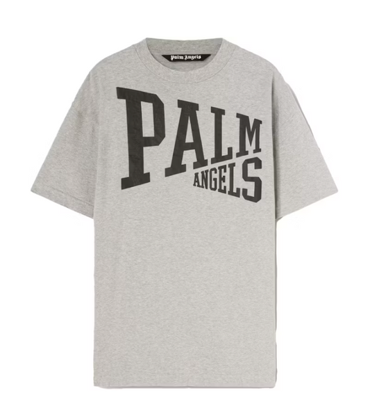 Palm Angels College T-shirt Grey/Black