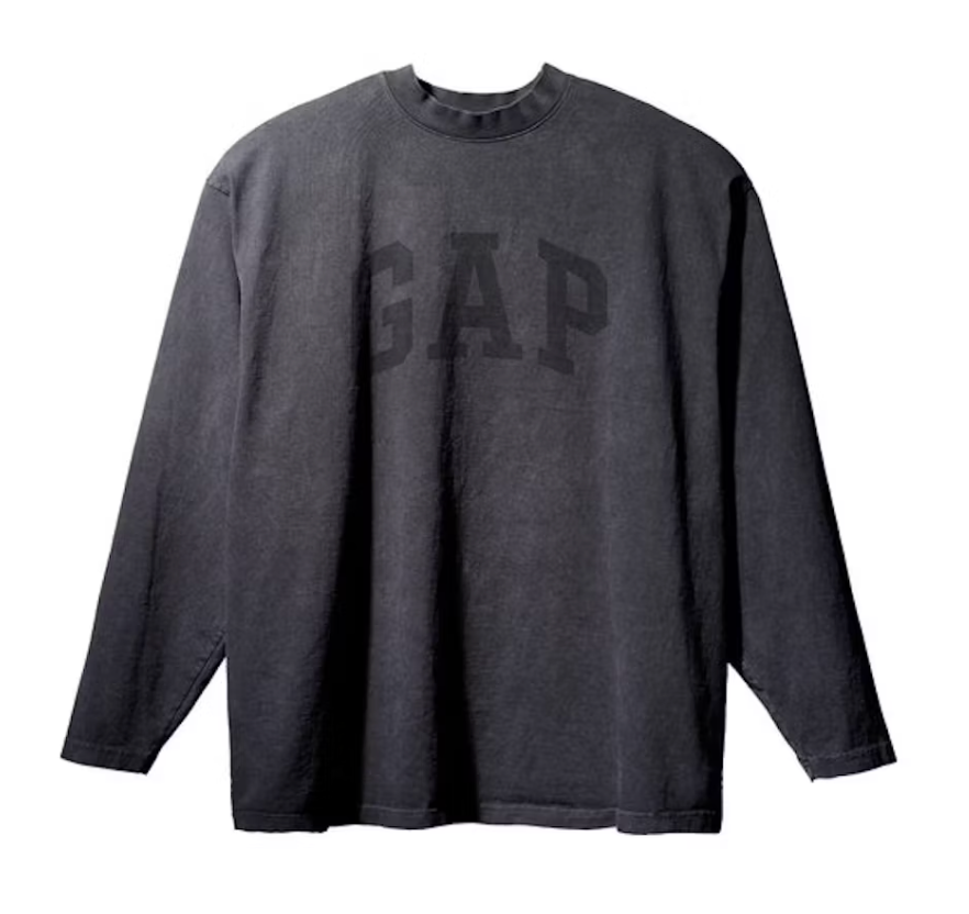 Yeezy Gap Engineered by Balenciaga Dove Longsleeve Tee Black