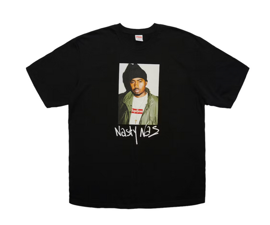 Supreme Nas Tee Black