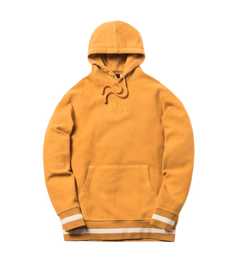 Kith Reverse Williams Hoodie "Golden Yellow"