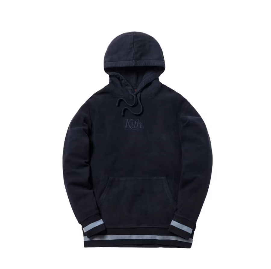 Kith Reverse Williams Hoodie "Black"