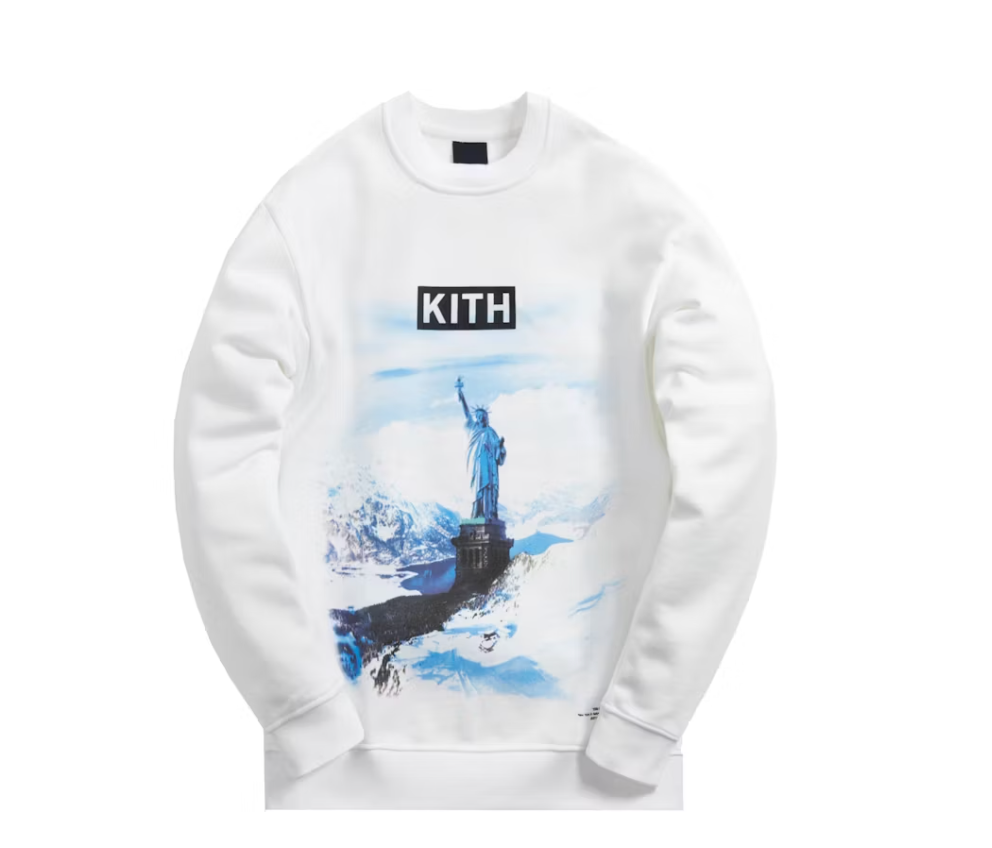 Kith Ellis Mountain Crewneck White