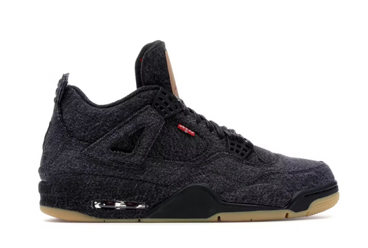 Jordan 4 Retro Levi's Black (Levi's Tag)