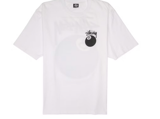 Stussy "8 Ball" T-Shirt White