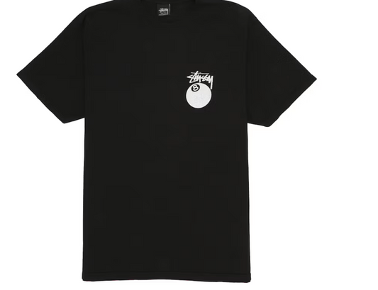 Stussy "8 Ball" T-Shirt Black