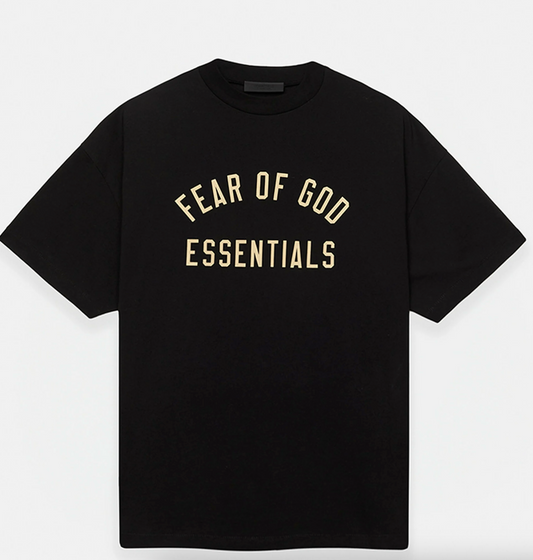 Fear Of God Essentials Tee Black FW24