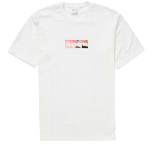 Supreme Emilio Pucci Box Logo Tee White