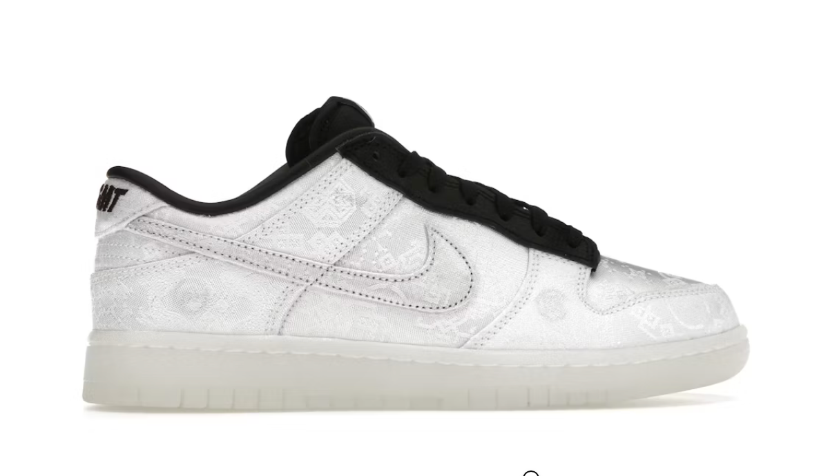 Nike Dunk Low "CLOT Fragment White"