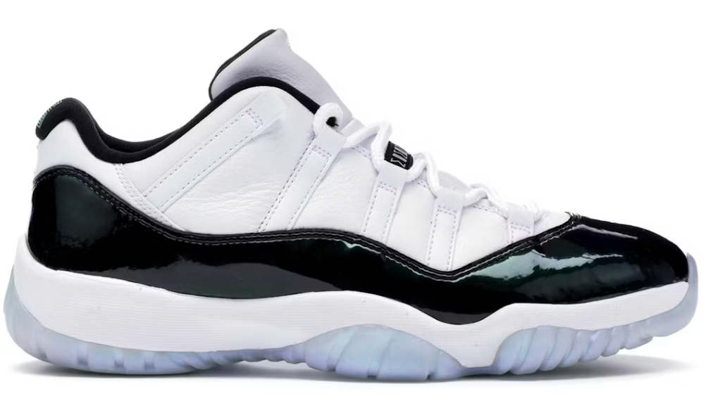 Jordan 11 Low "Iridescent Emerald"