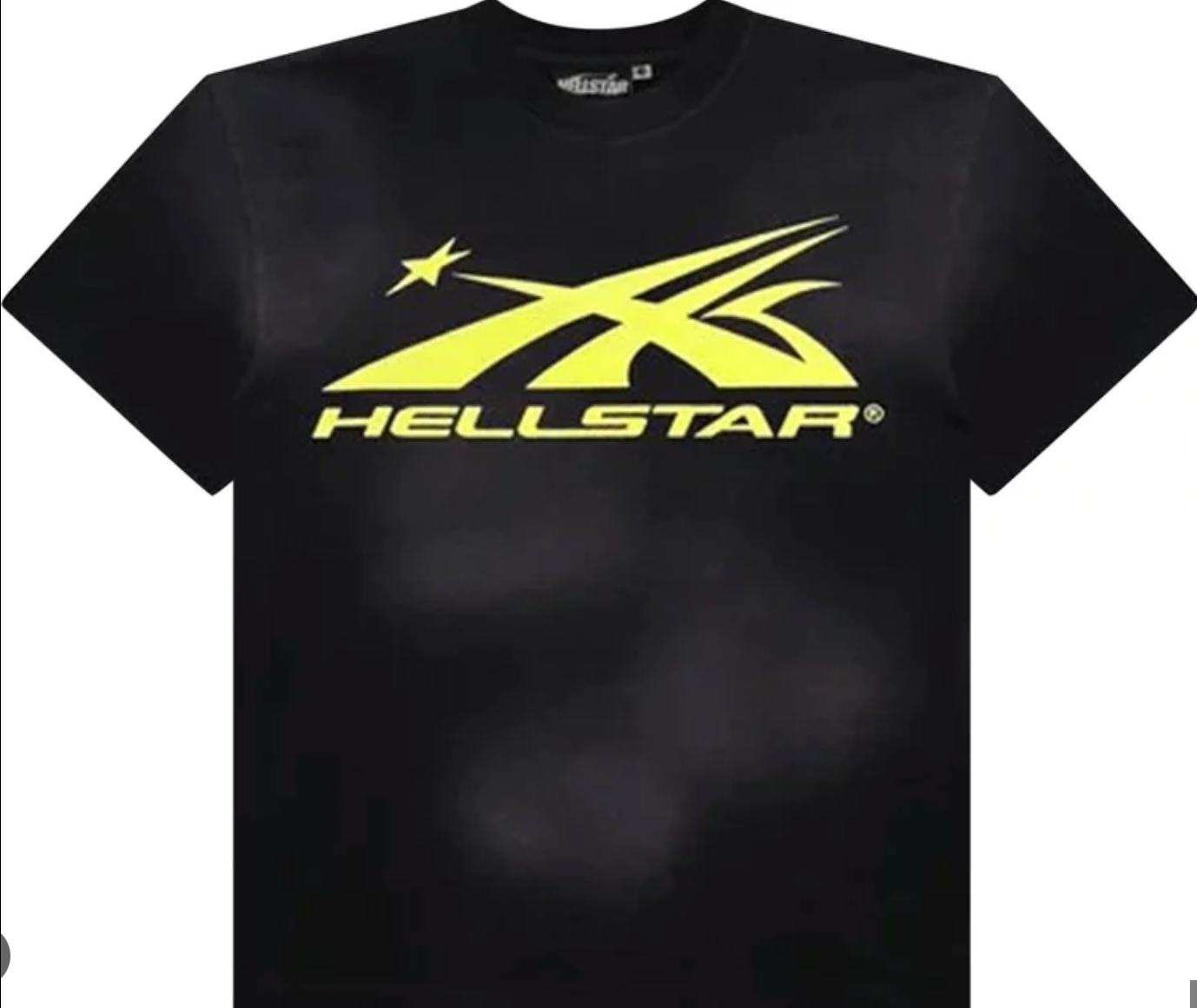 Hellstar Classic Tee Black/Yellow