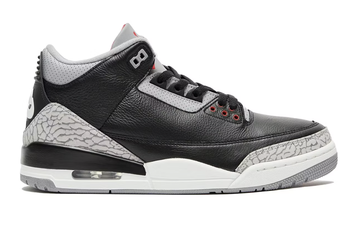 Jordan 3 “Black Cement 2024”