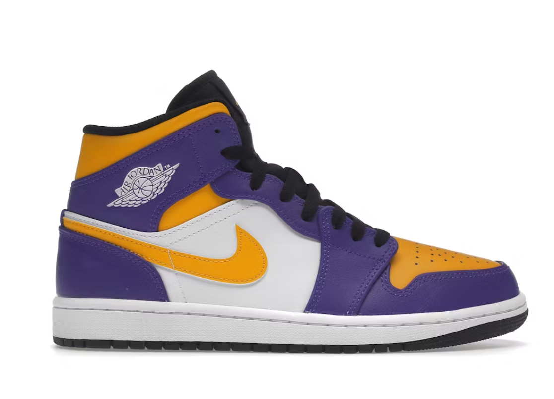 Jordan 1 Mid Lakers (2022)