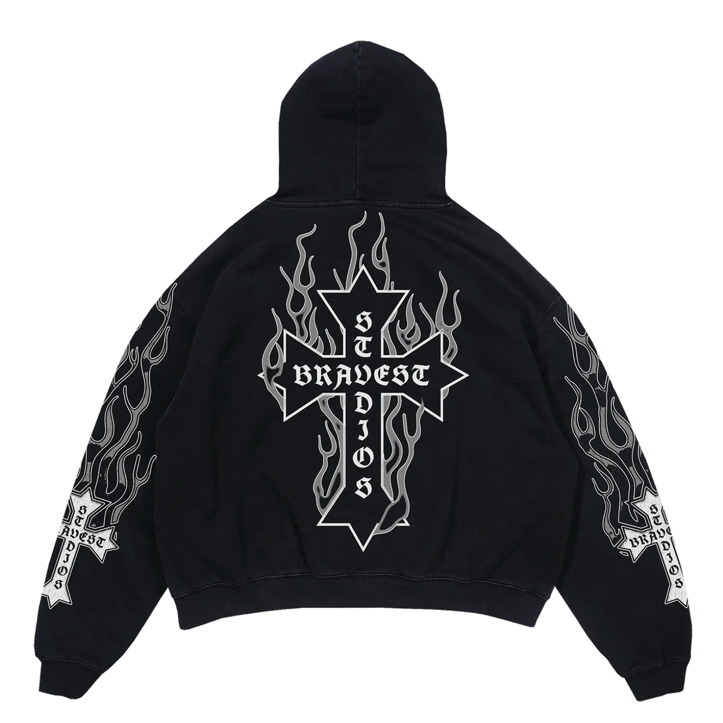 Bravest Studios Grey Eternal Hoodie