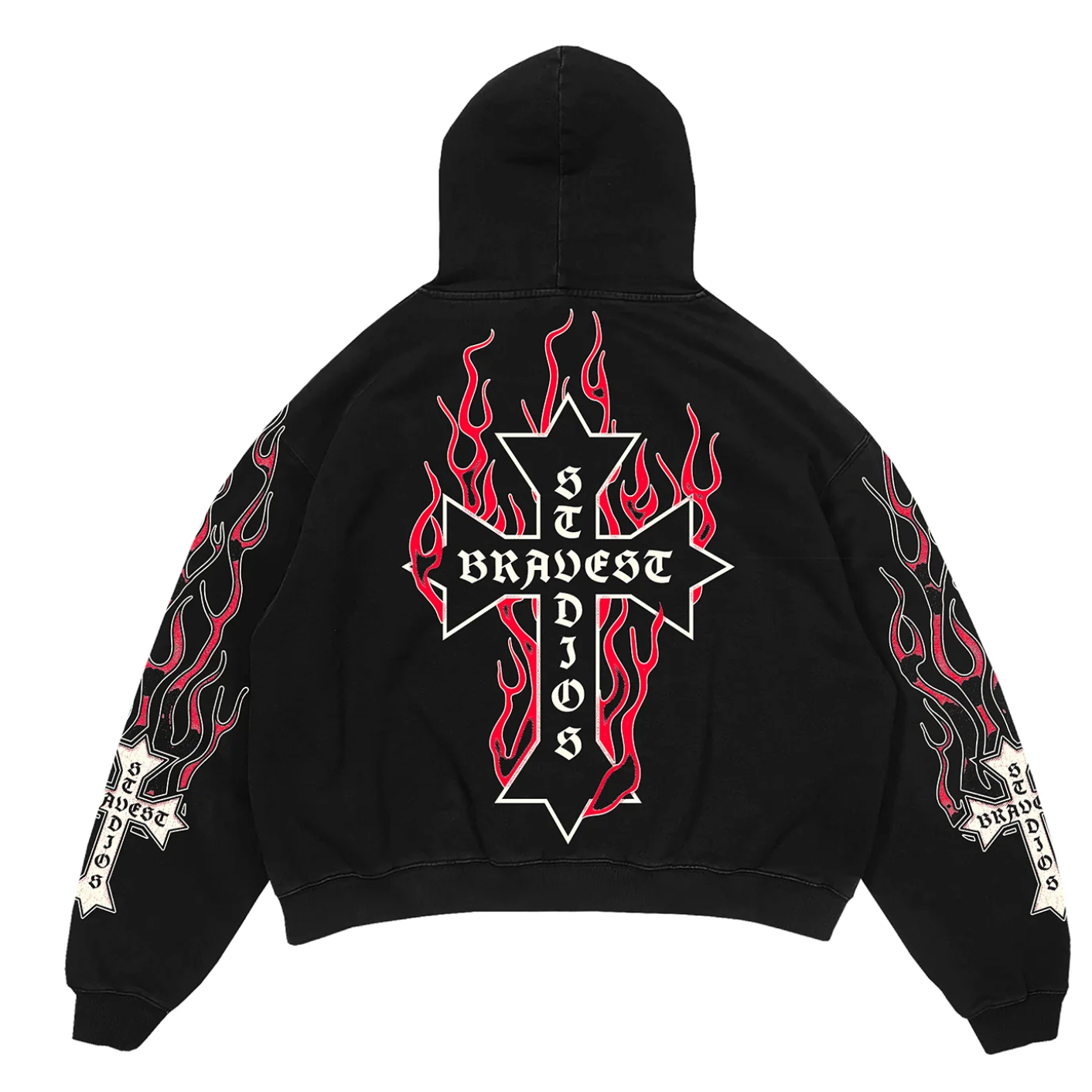 Bravest Studios Red Eternal Hoodie