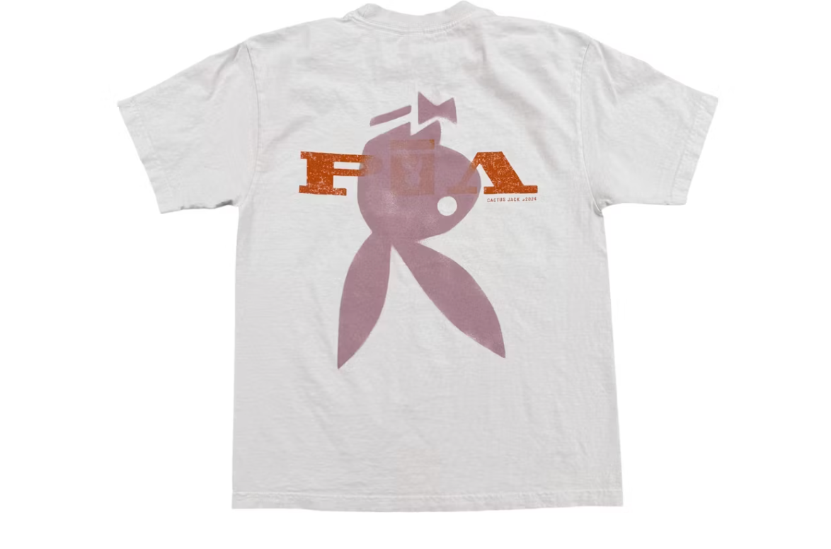 Travis Scott x Playboy I Tee White