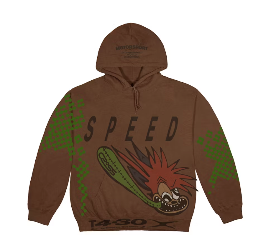 Travis Scott Cactus Jack Speed Hoodie "Brown"