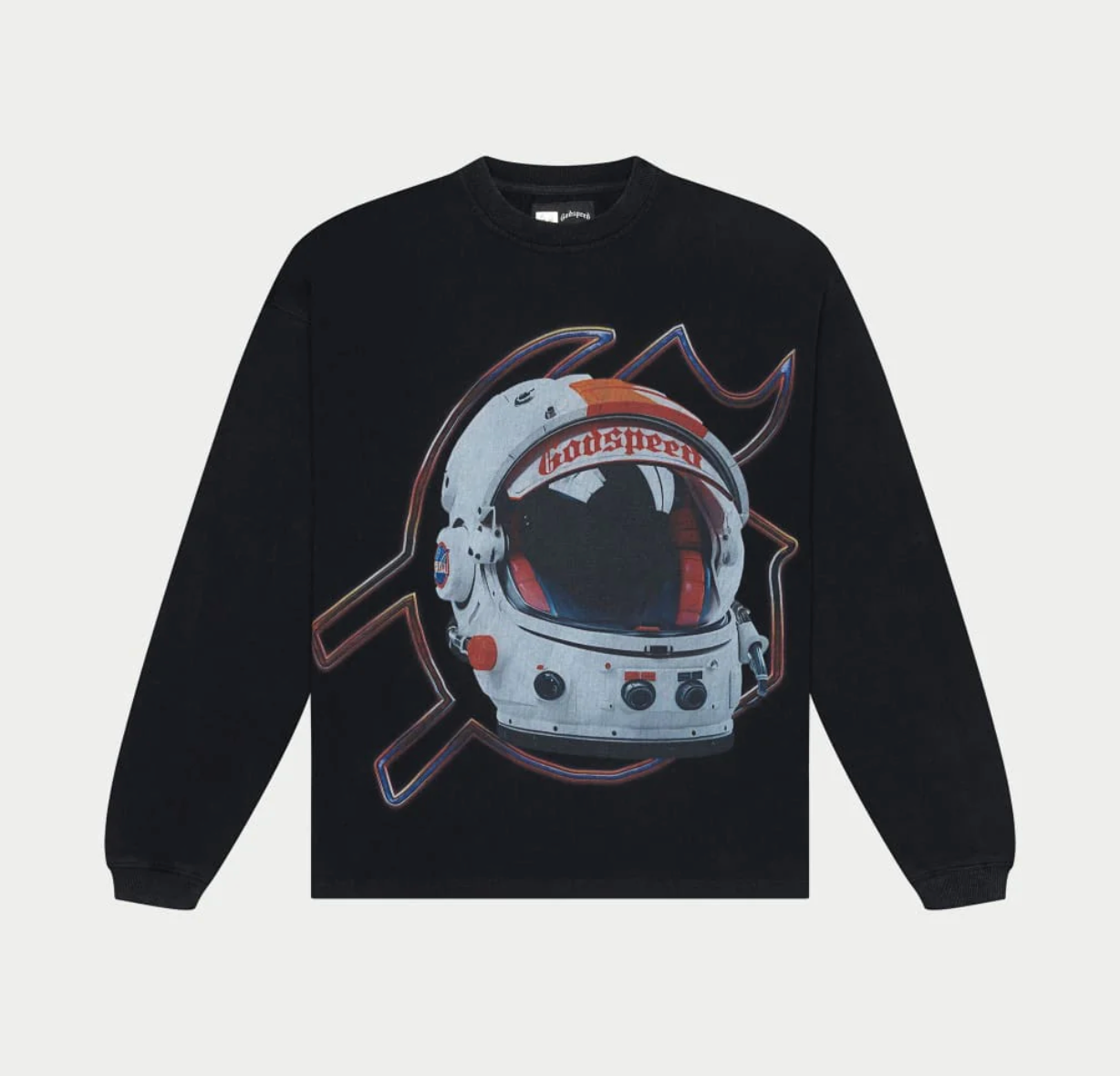 GodSpeed Lift Off LS T-Shirt (Black Wash)