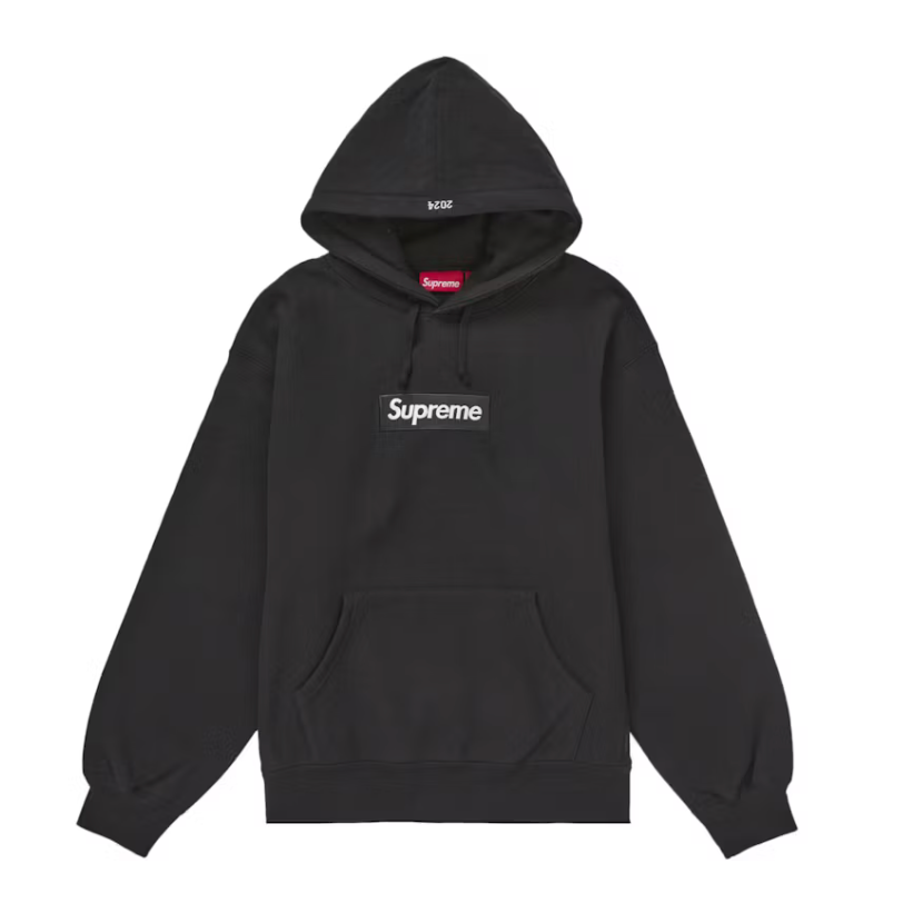 Supreme Box Logo Hooded Sweatshirt Sweatshirt (FW24) Black
