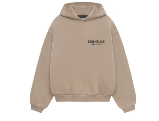 Fear of God Essentials Fleece Hoodie "Desert  Sand" (FW24)