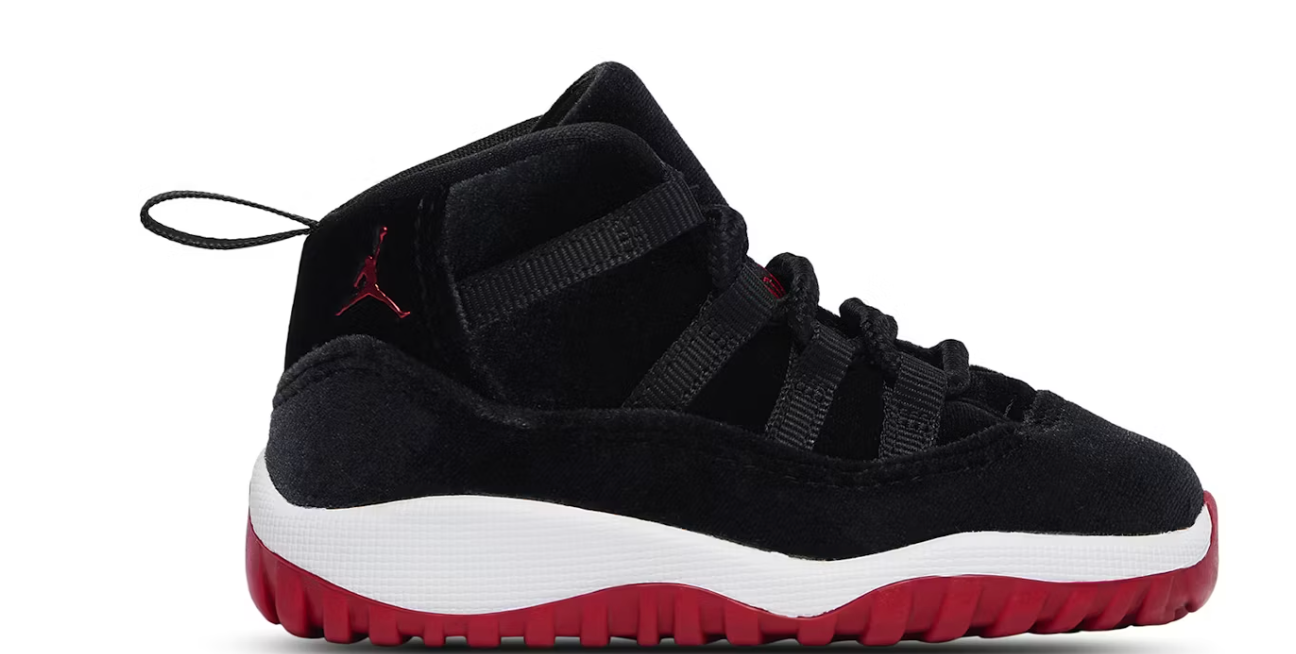 Jordan 11 "Bred Velvet" (TD)