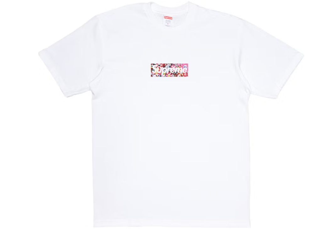 Supreme Takashi Murakami COVID-19 Relief Box Logo Tee