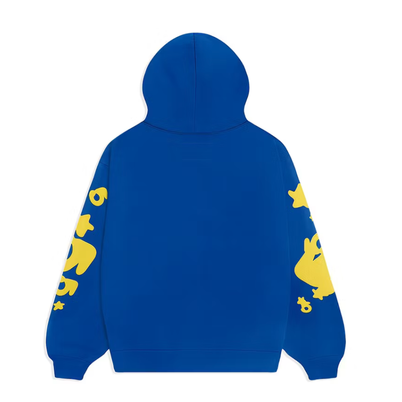 Sp5der Beluga Hoodie TC Blue
