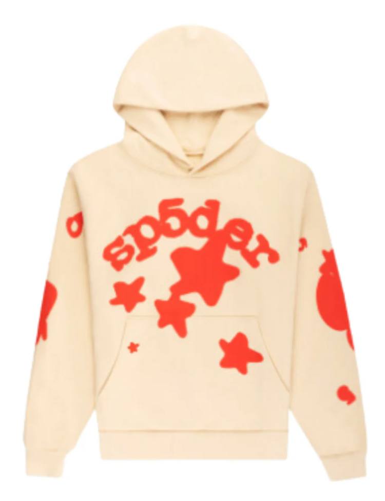 Sp5der Beluga Hoodie Cream