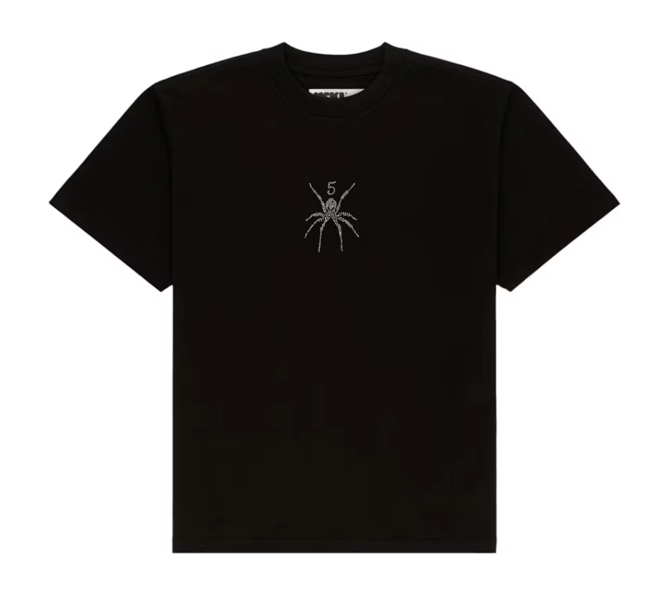 Sp5der TM Rhinestone Tee (Black)