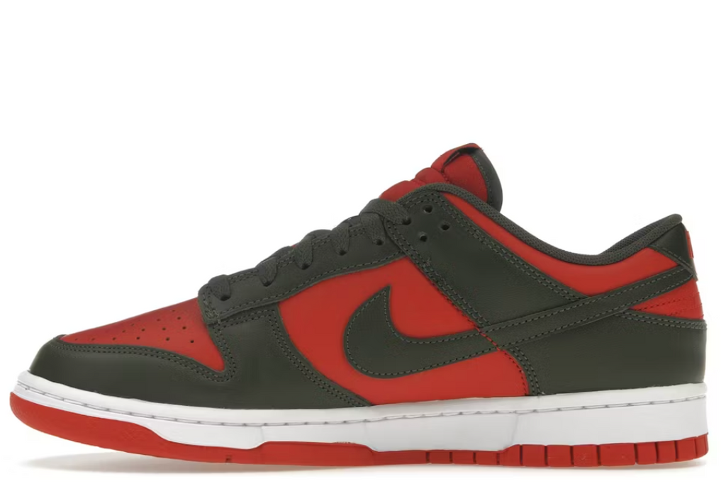 Nike Dunk Low "Mystic Red Cargo Khaki"