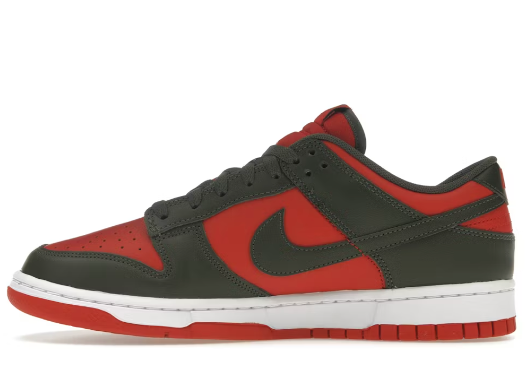 Nike Dunk Low "Mystic Red Cargo Khaki"