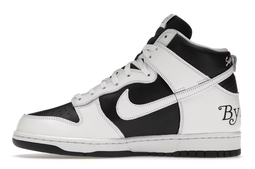 Nike x Supreme SB Dunk High "By Any Means" Black