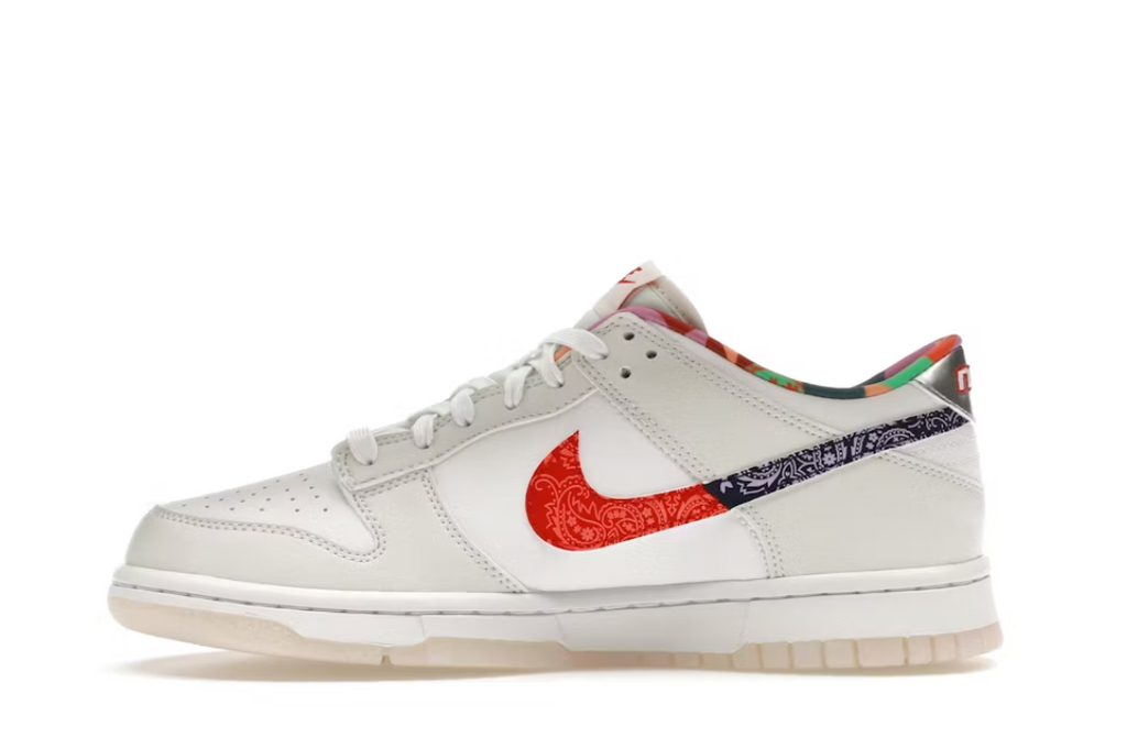 Nike Dunk Low "White Multi-Color Paisley" (GS)
