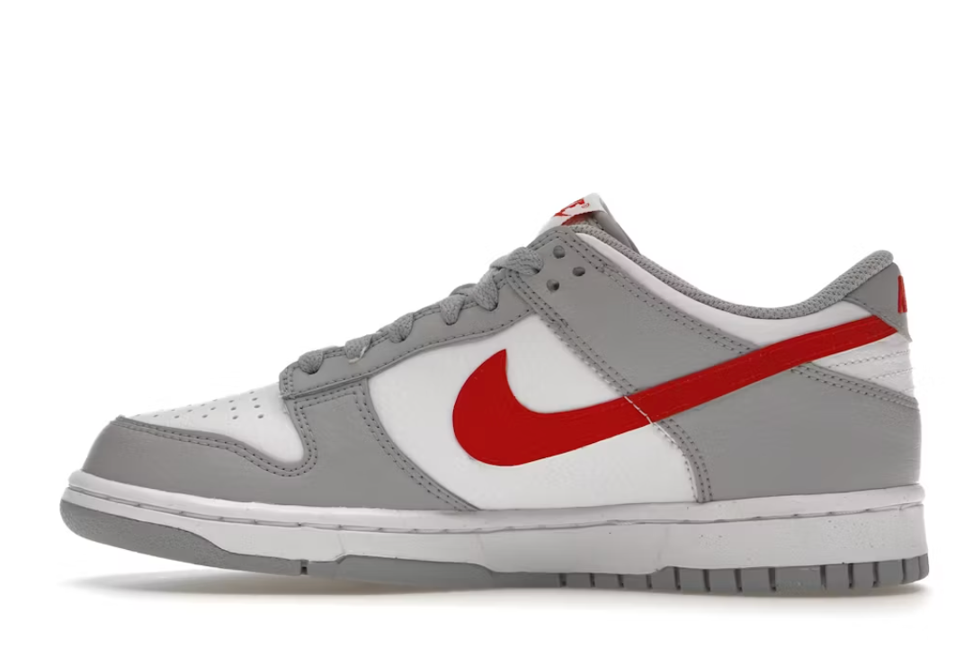 Nike Dunk Low "White Grey Red" GS