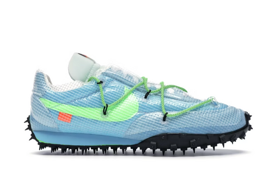 Nike x Off White Waffle Racer “Vivid Sky” Women's
