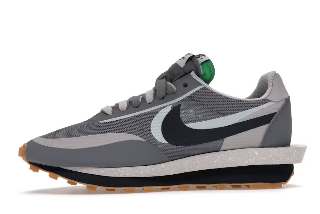 Nike LD Waffle Sacai CLOT Kiss of Death 2 Cool Grey"