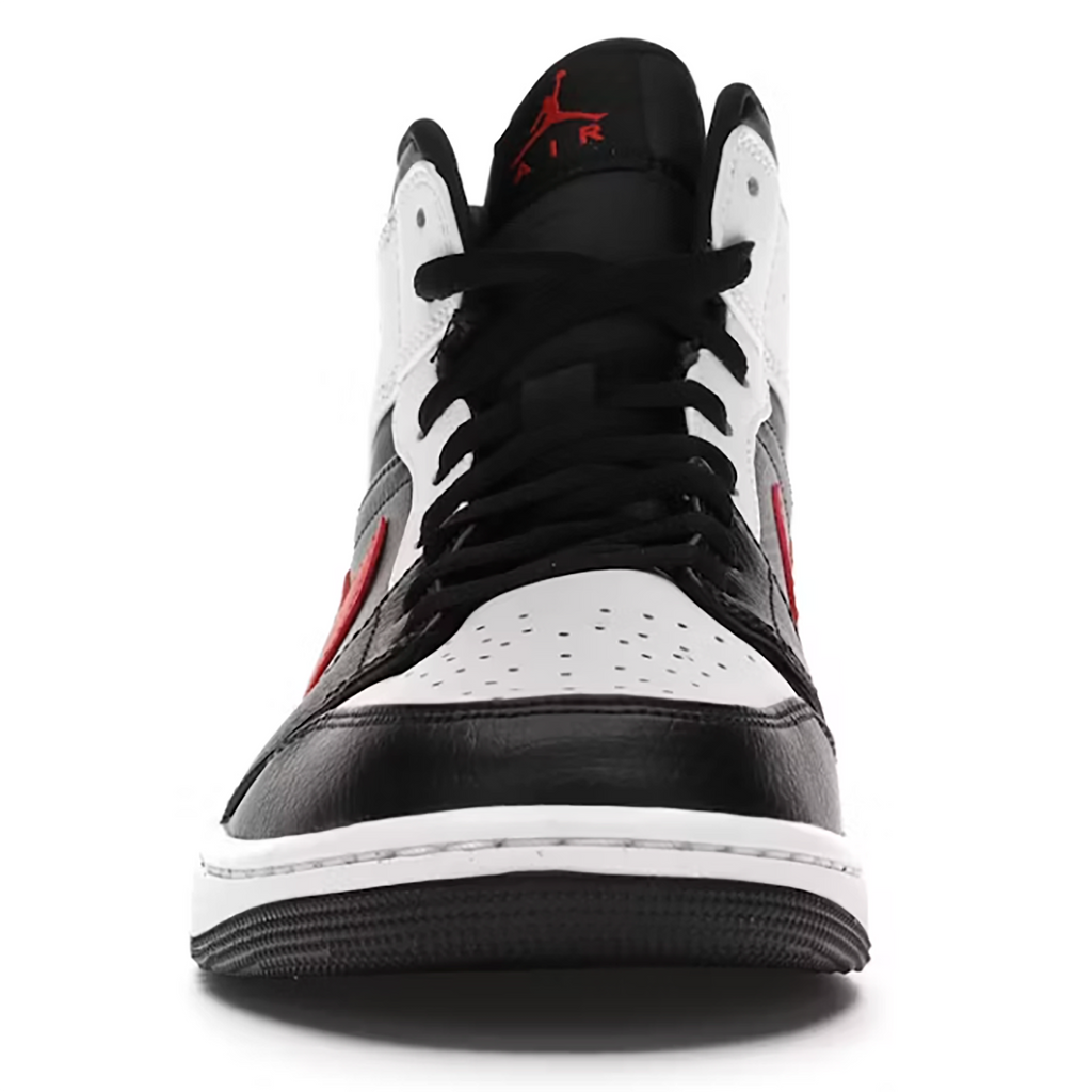Jordan 1 Mid "Black Chile Red White"