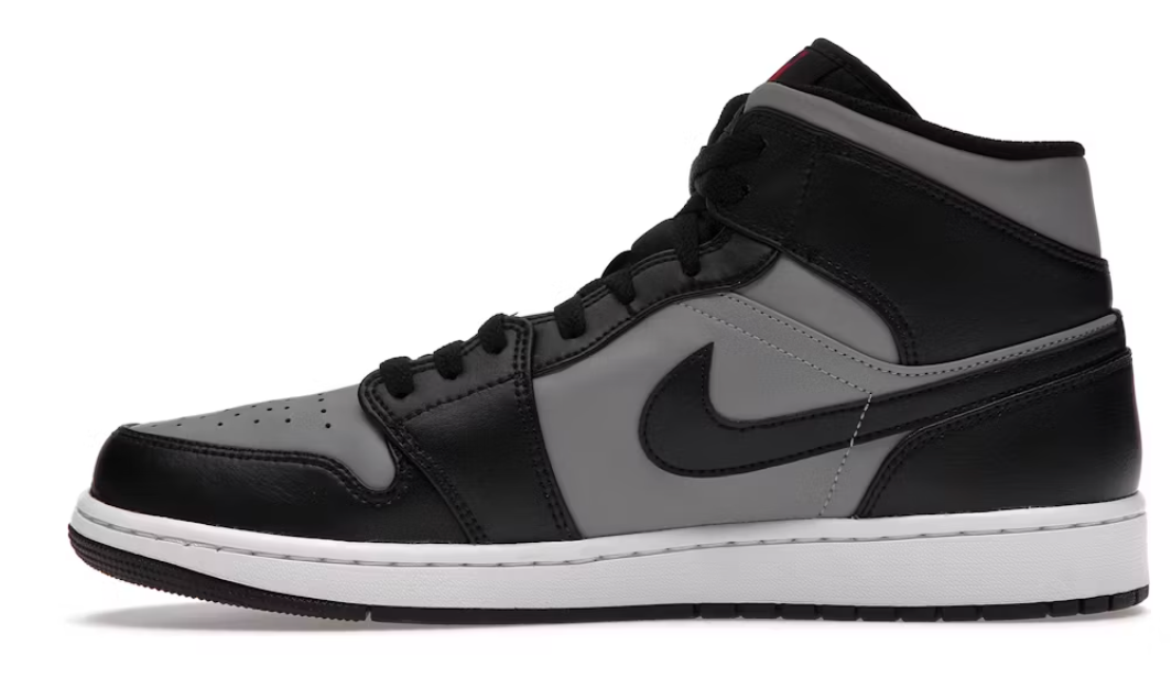 Jordan 1 Mid "Shadow Red" GS