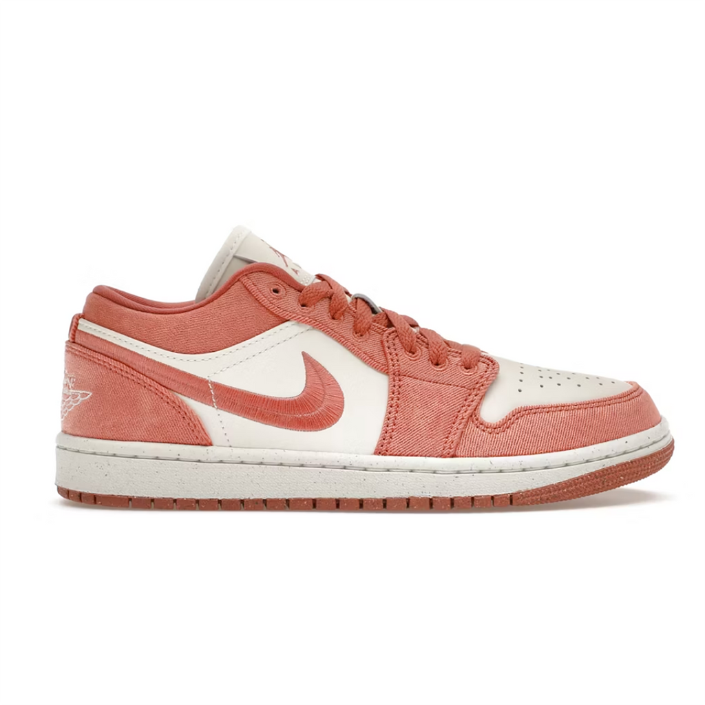 Jordan 1 Low "Canvas  Sky Orange" (Women's)