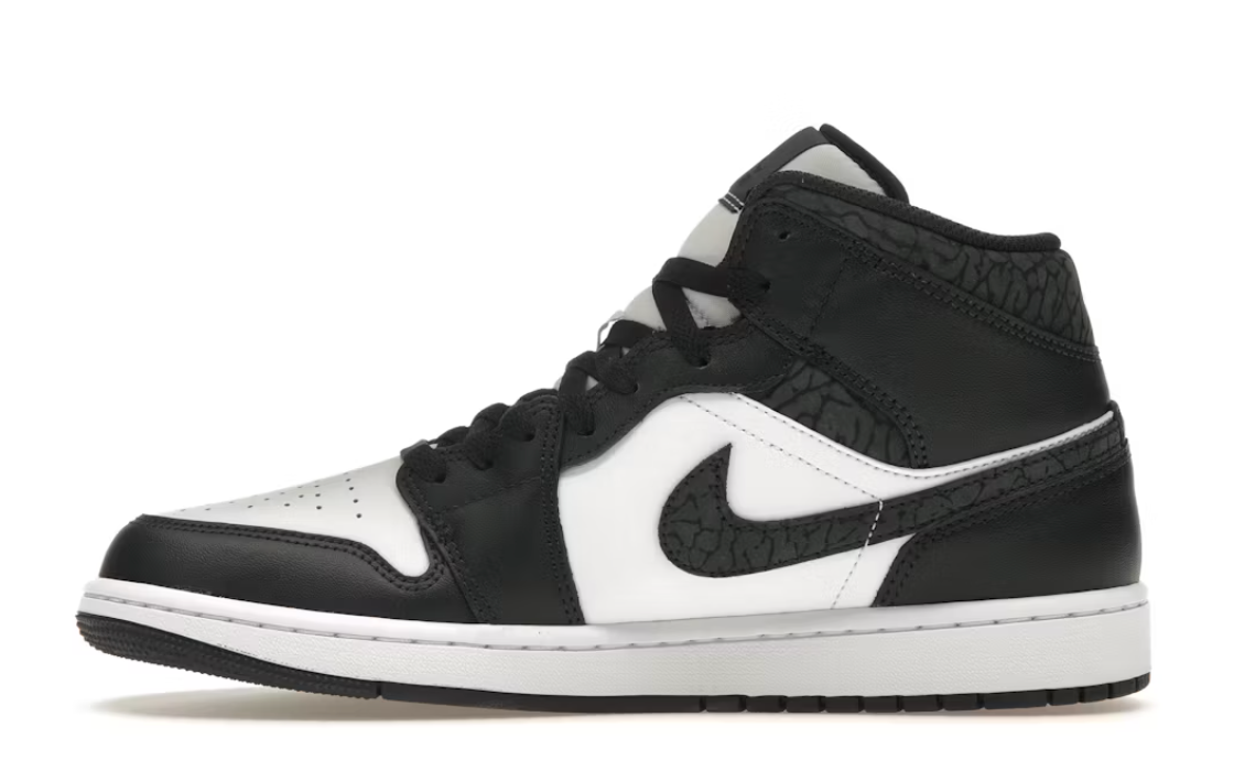 Jordan 1 Mid "Panda Elephant"