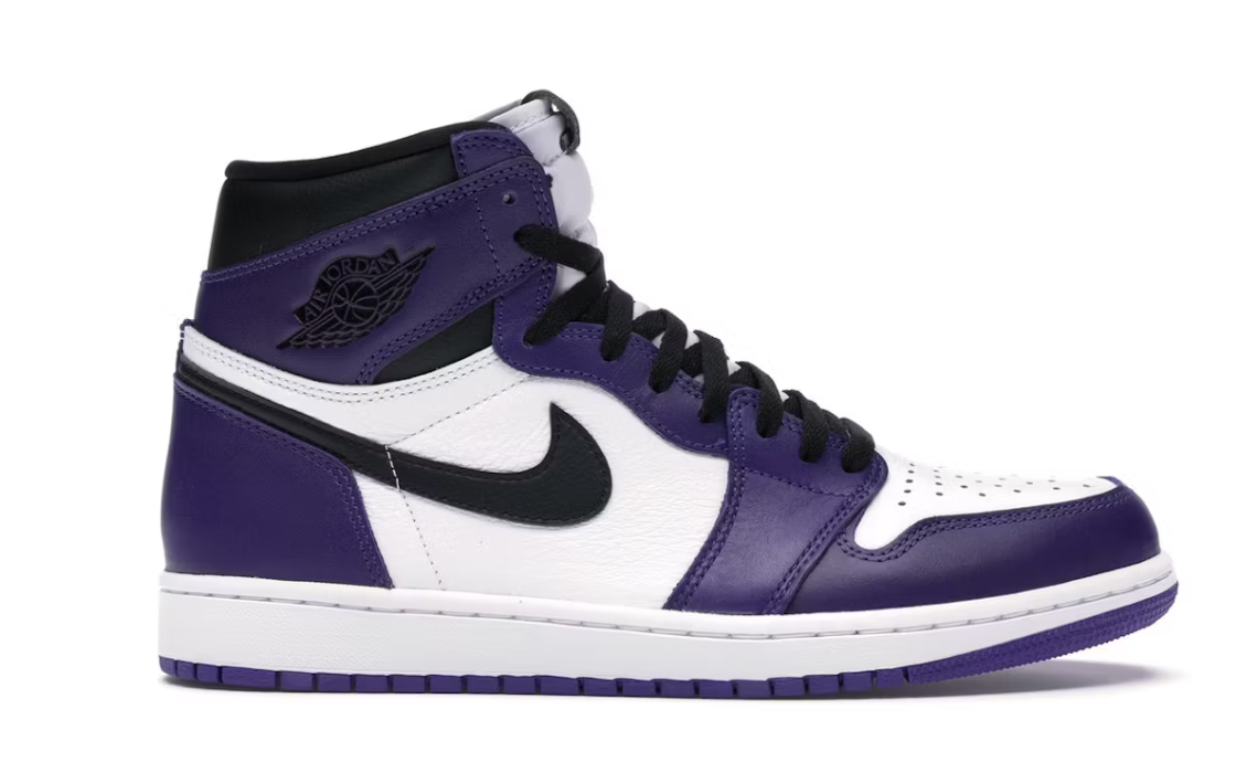 Jordan 1 Retro High "Court Purple White" GS