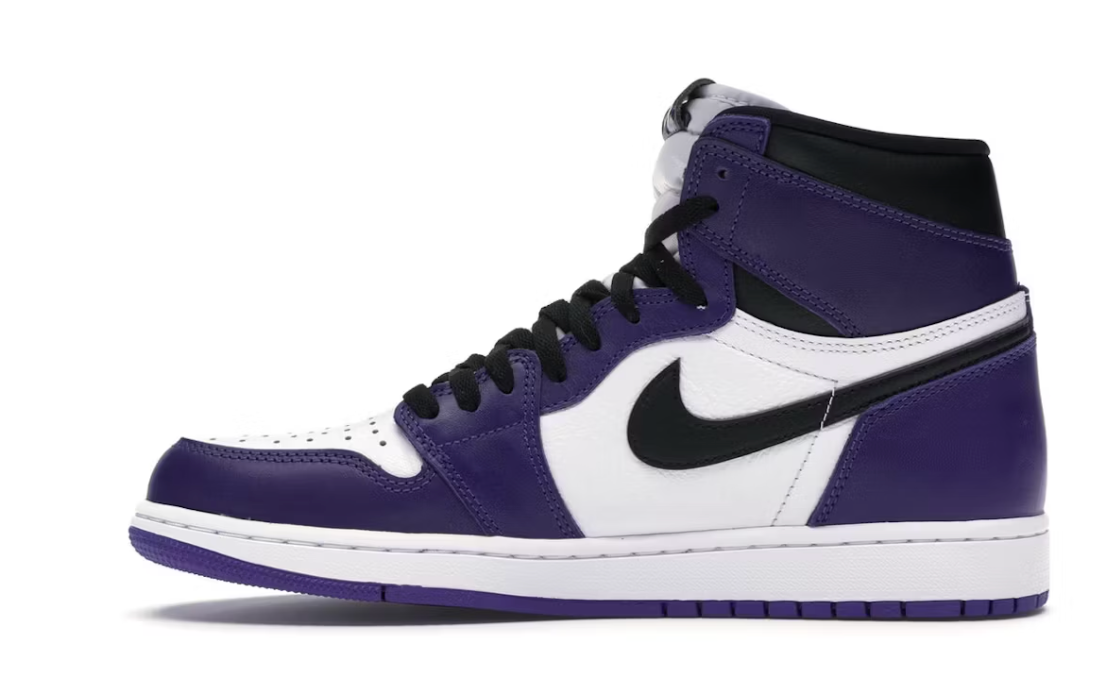 Jordan 1 Retro High "Court Purple White" GS