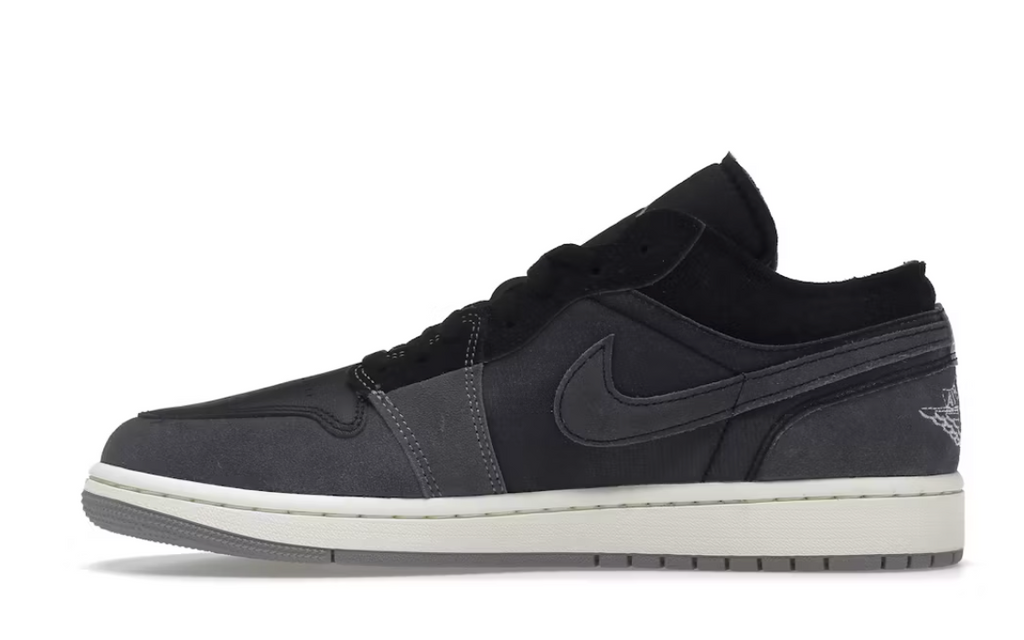 Jordan 1 Low "Inside Out craft Black" (GS)