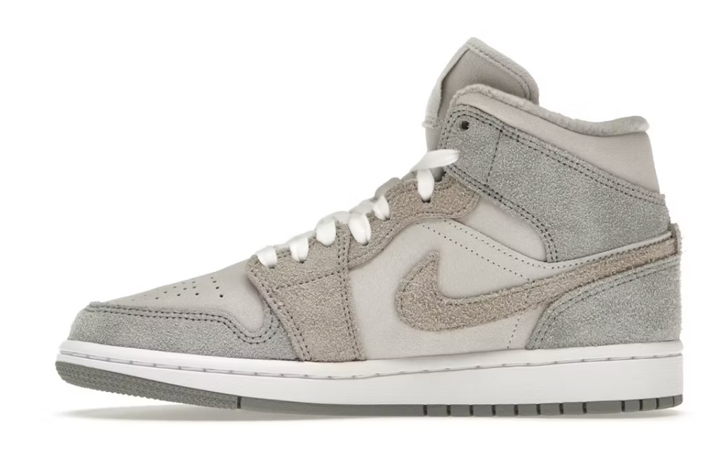 Jordan 1 Mid "Coconut Particle Grey" Women's