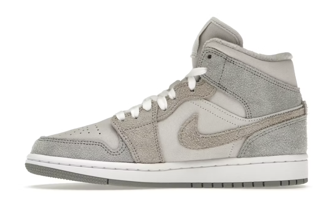 Jordan 1 Mid "Coconut Particle Grey" Women's