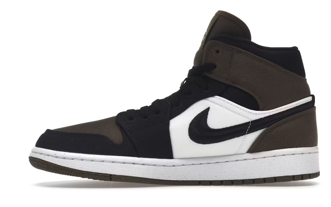 Jordan 1 Mid "Olive Toe" Women's