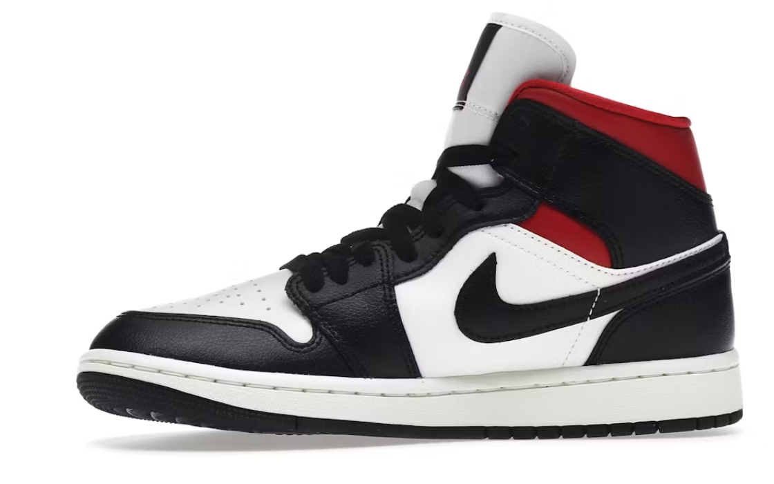 Jordan 1 Mid "Gym Red Panda" Women's